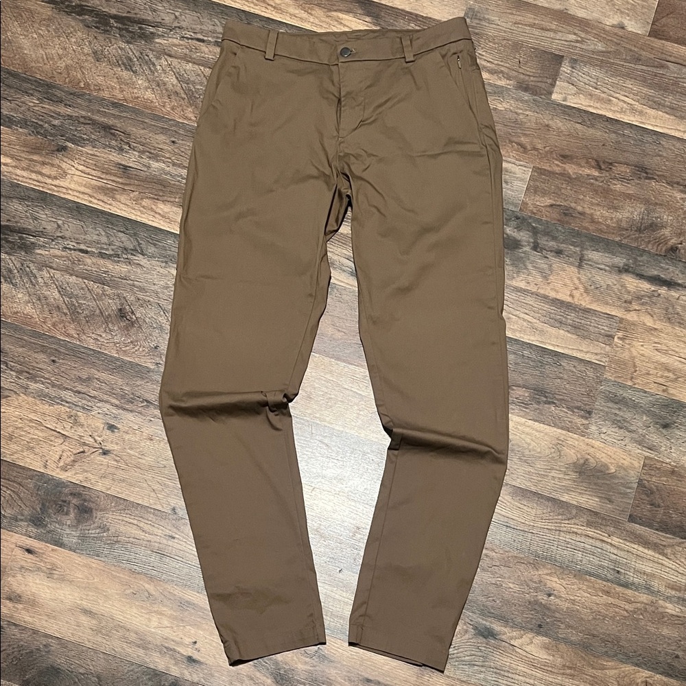 Slim Lululemon Men Pants Brown (USED)
